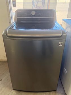 LG Top Load Washer Graphite Steel