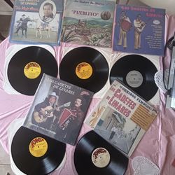 Los Cadetes de Linares Lot of 5 Rare Vintage LP vinyl record albums 