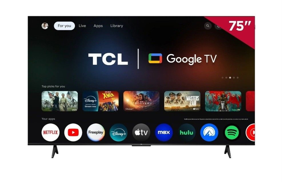 75 In Google TV TCL