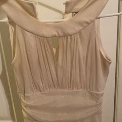Dress.small.white,glitter.$2