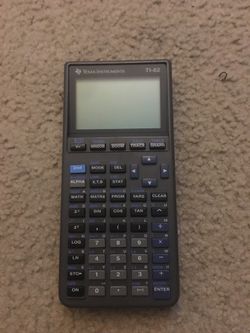 Texas Instruments ti-82