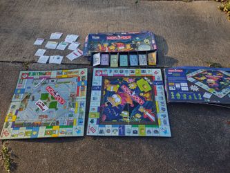 Monopoly The Simpsons Treehouse of Horror Collector's Edition Game Bonus Original Monopoly Rare