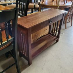 Console Table Aka Entryway Table Aka Sofa Table. Mission Style