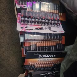 AA & AAA Duracell And Energizer Batteries