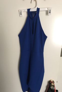 Small size blue dress