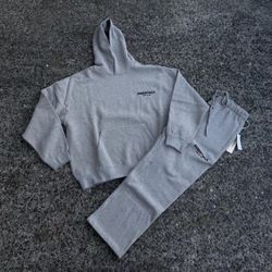 Grey Essentials Tracksuit 