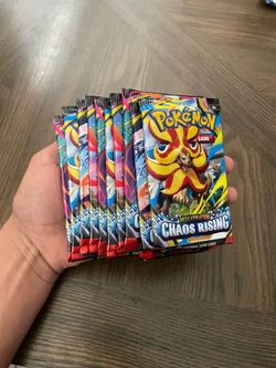 Chaos Rising Pokemon Packs