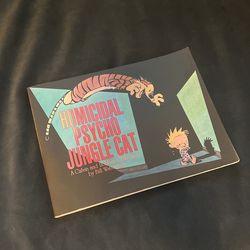 Homicidal Psycho Jungle Cat Calvin And Hobbes Book