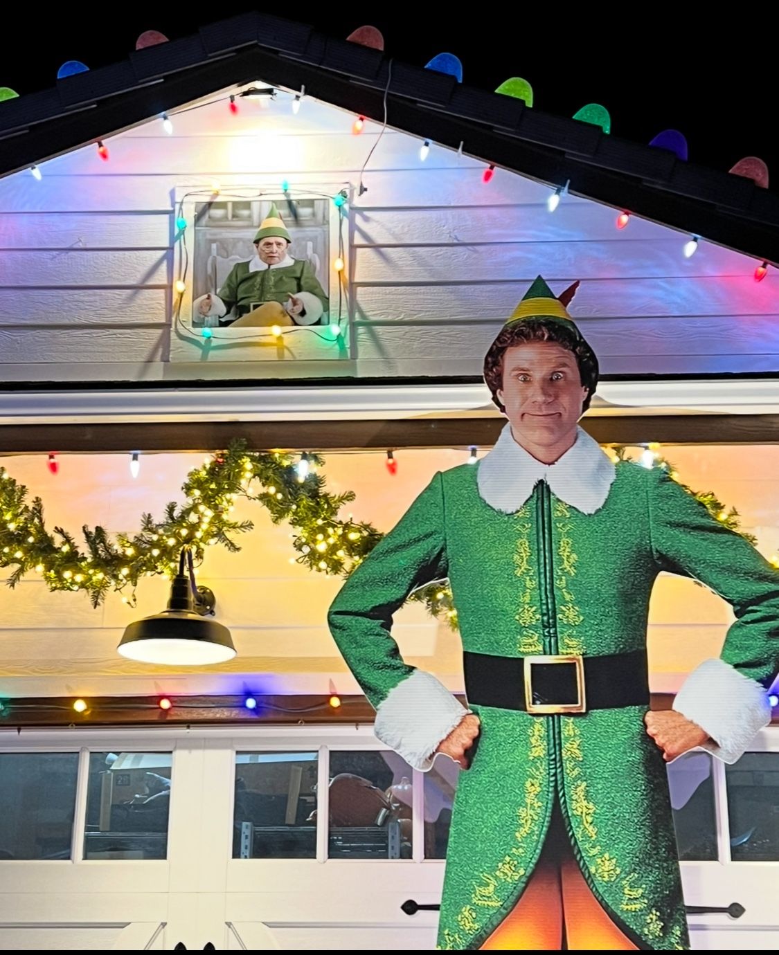 Will Ferrell ELF 13’ tall Christmas prop display