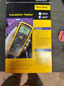 Fluke Meter  1507 Insulation Tester