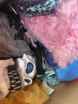 Halloween Pallet Mixed Items And Costumes About 100pcs
