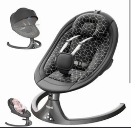 New Napei Baby Auto Swing Grey 09 Months Under 22lbs