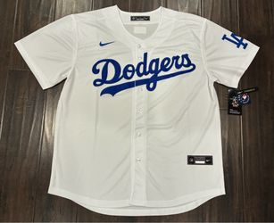 NEW Los Angeles LA Dodgers Team Jersey Blank No Name Jersey // Classic Blue // Dodger White/ Rare Dodgers White & Gold // Sizes S-3XL // Nike Ohtani