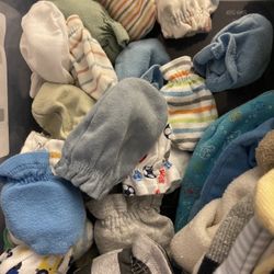 Baby Mittens Socks And Hats 