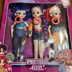 KPOP Demon Hunter Singing Doll Set