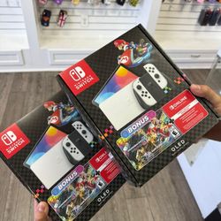 Nintendo Switch Oled Brand New Sealed! Game+ 12 Months Online Membership Included 🔥