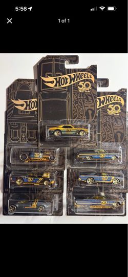 Hot Wheels 50th Anniversary Die-Cast Car Set