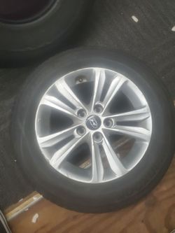 6.5Jx16 4.3 Wheel Rim Hyundai Tire 205/65 R16 6.5x16 Spare