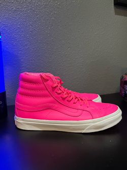 Pink Leather Vans