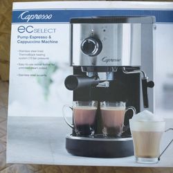 Capresso EC Select Pump Espresso & Cappuccino Machine Model #120.05