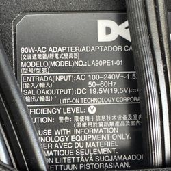 Dell AC Adapter Model LA90PE1-01 with output 19.5V 4.62A - Wall Plug Included