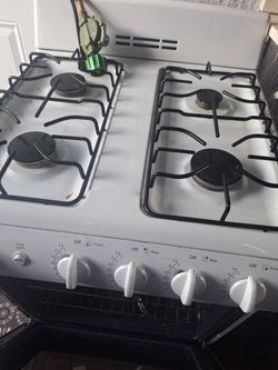 Gas range oven