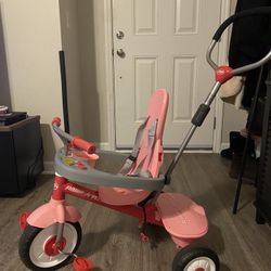 Radio Flyer 4-in-1 Stroll 'N Trike PINK ages 2-5