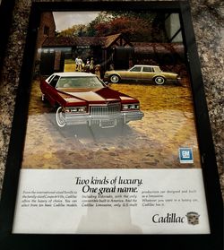 1975 ad w/ frame