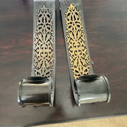 Bombay Wall Sconce Candleholders