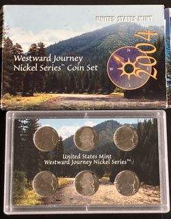 2004 Westward Journey Nickel Coin Set
