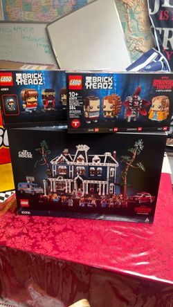 Lego Creel House & 2 brickheadz set