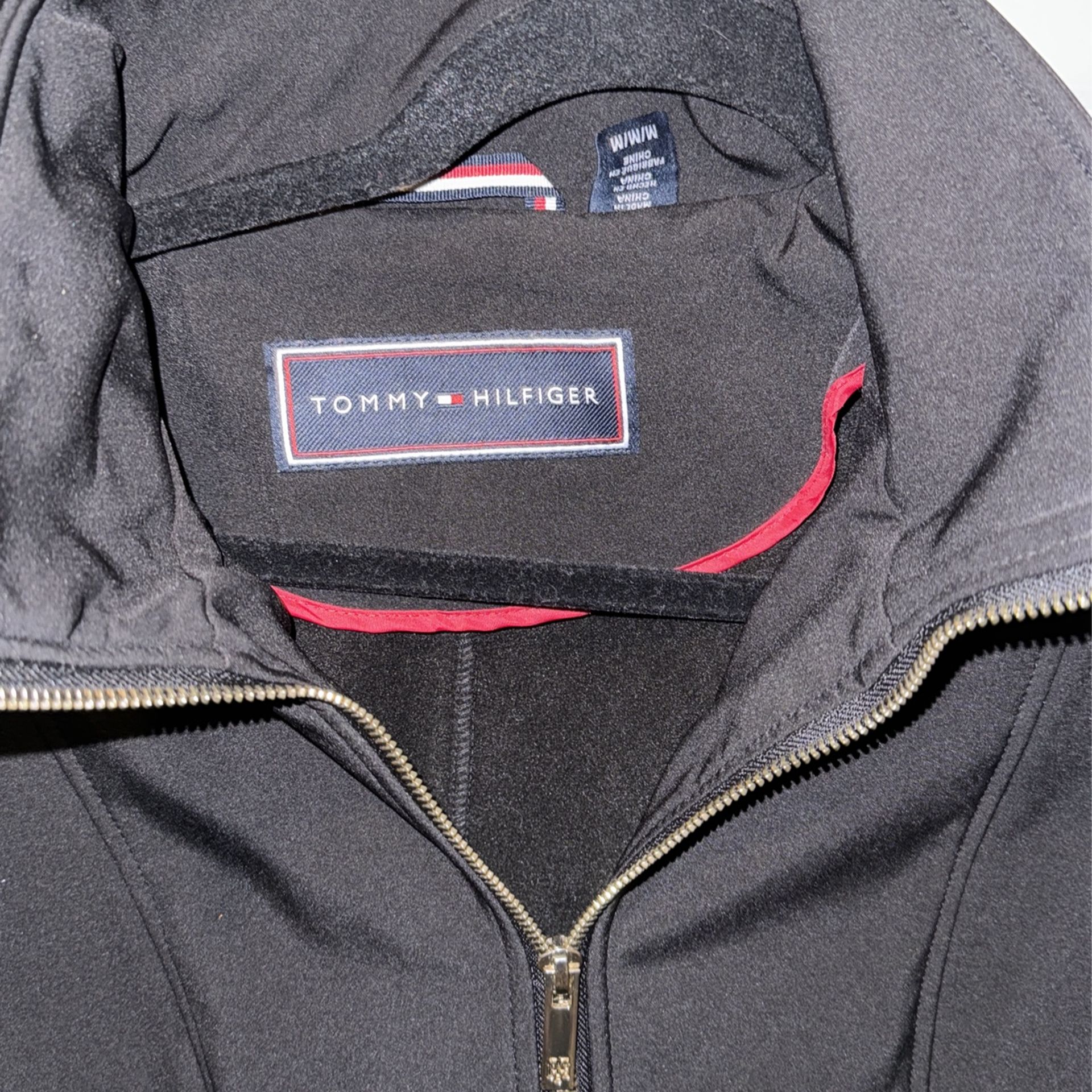 Tommy Hilfiger Black Long Coat