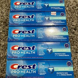 Crest Pro Health Toothpaste 5 for $10
