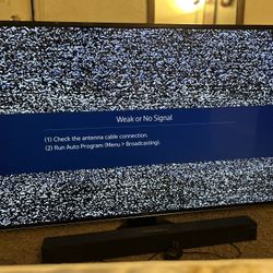 Samsung 55” 4K Smart TV + Soundbar Bundle (with Remote) the JU6500 series 