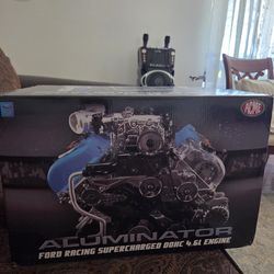 Aluminator Ford Racing Superchargerd DOHC 4.6l Engine 1/4 Scale working Model.