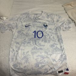 Original France National Football Team Mbappe 10 Soccer Jersey