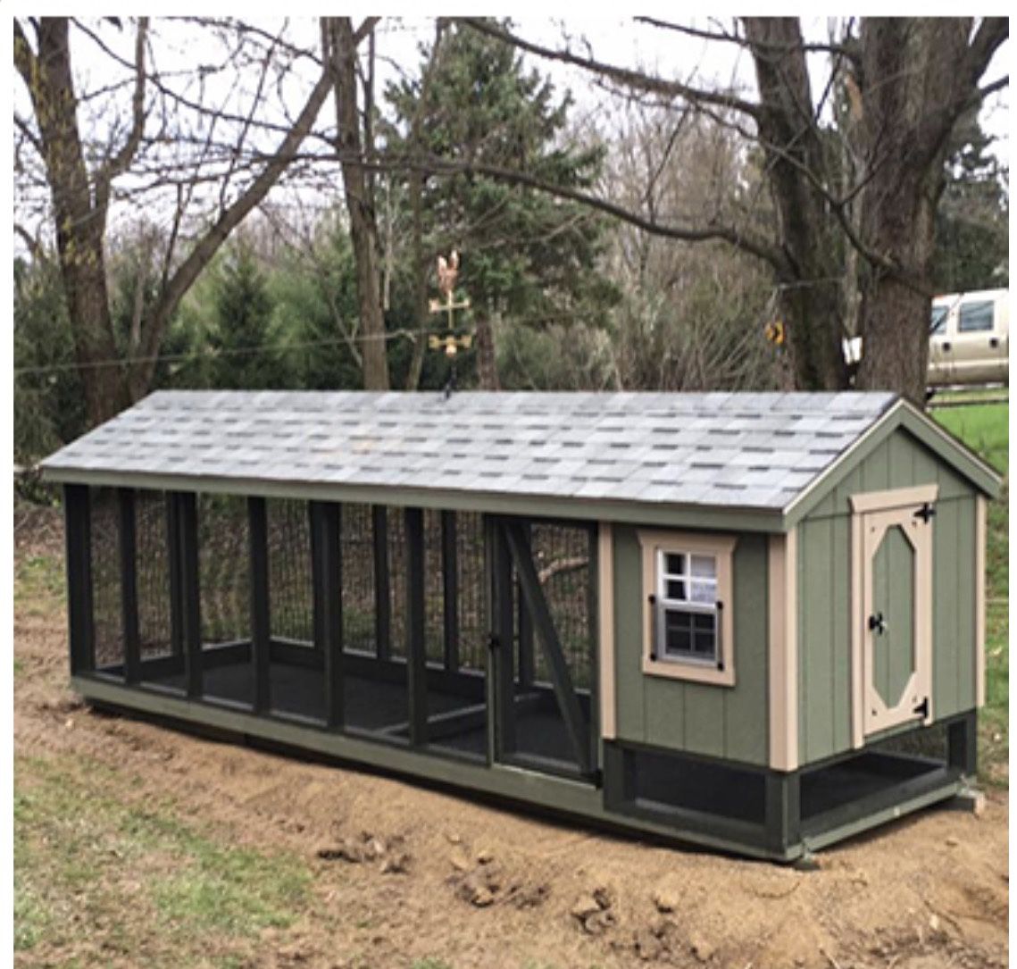 Custom Made High Quality Long Lasting chicken coop / house, we make custom chicken coop / houses, everything is made to order, if you have something i
