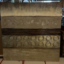 Modern Textured Art, 30x30inches