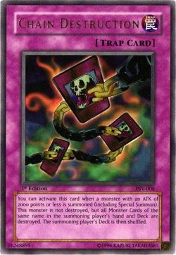 Yugioh Chain Destruction [1st Edition] PSV-006