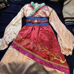 Disney Mulan Dress Costume