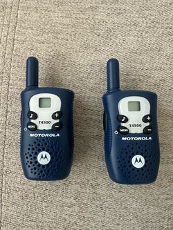 Motorola TalkAbout T4500 Compact Walkie Talkies Two Way Radios