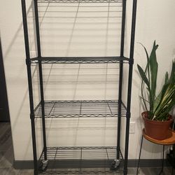 Rolling Metal Shelf