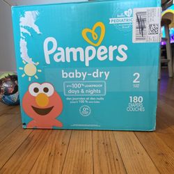Pampers Baby Dry Size 2 (179count )