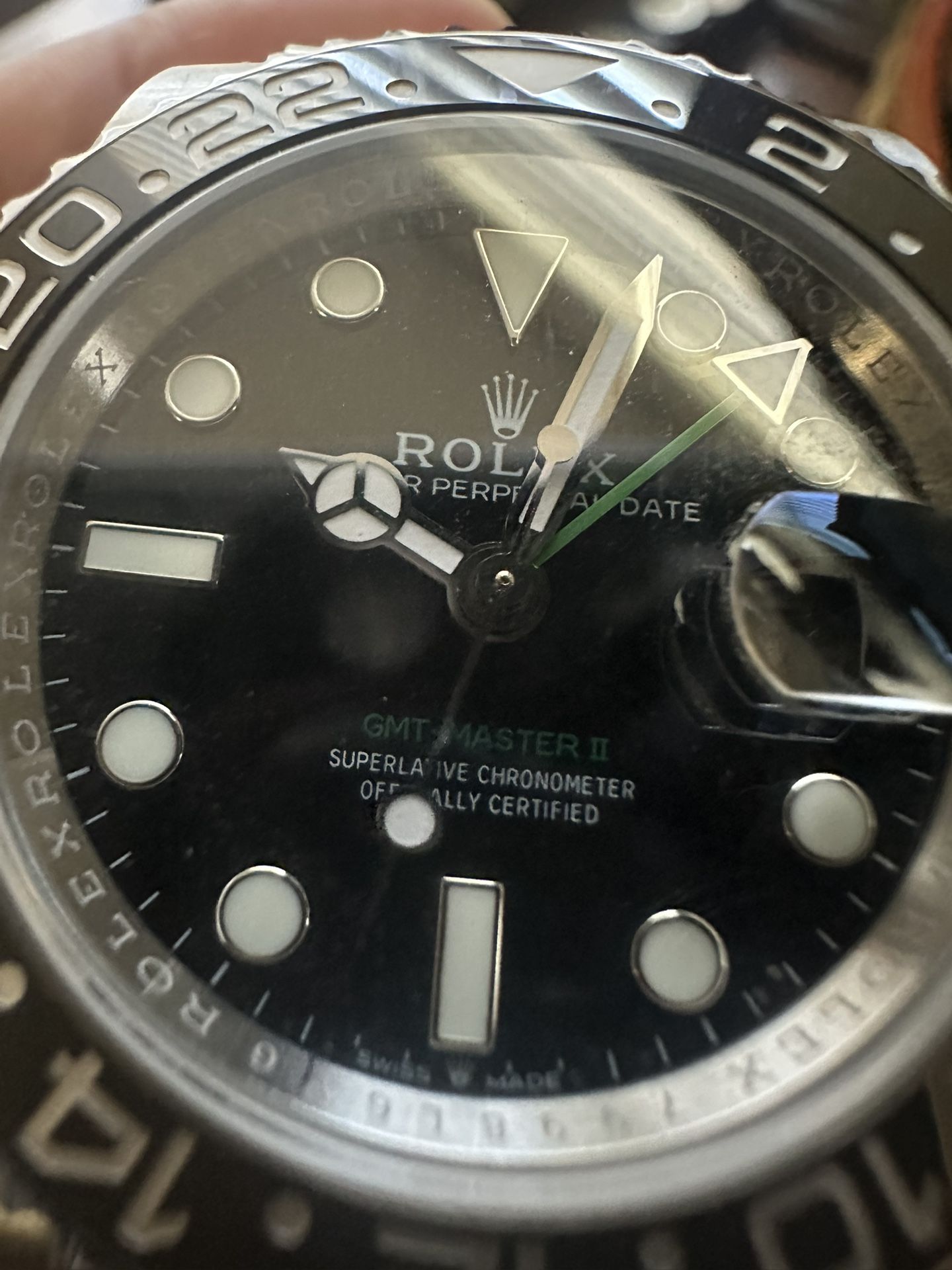 Black GMT Master Rolex