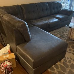 Sofa  Grey /charcoal / Not Sold  500.00 Or Buffer