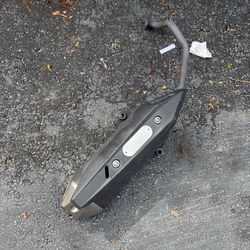 Scooter muffler