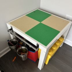Kids Countertop Lego Table 