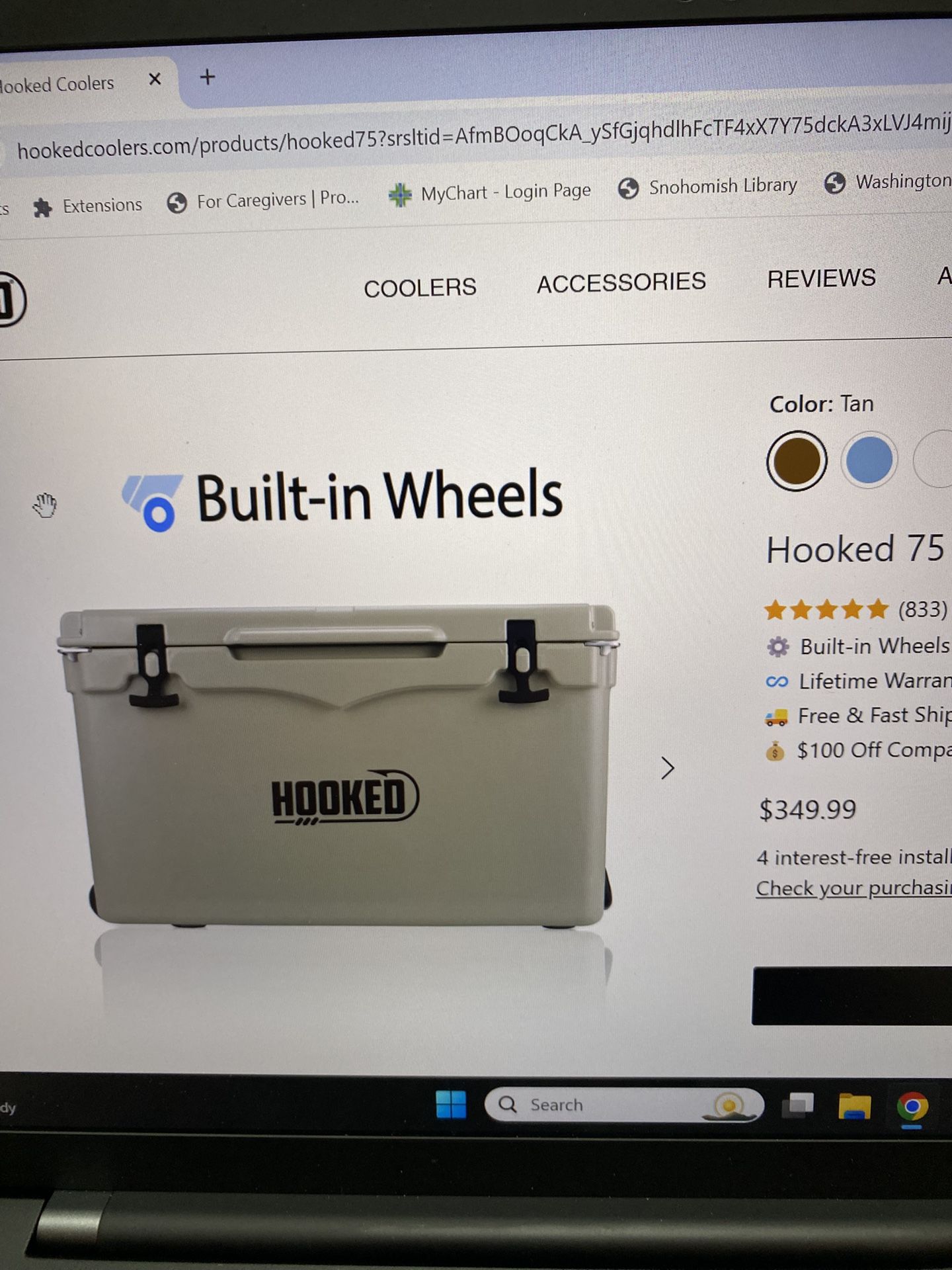 Hooked 75 Cooler