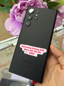 UNLOCKED - Samsung Galaxy S22 Ultra 5G 128 Gb and clean imei
