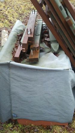 Stove sink fridge all in 1 great for cabin